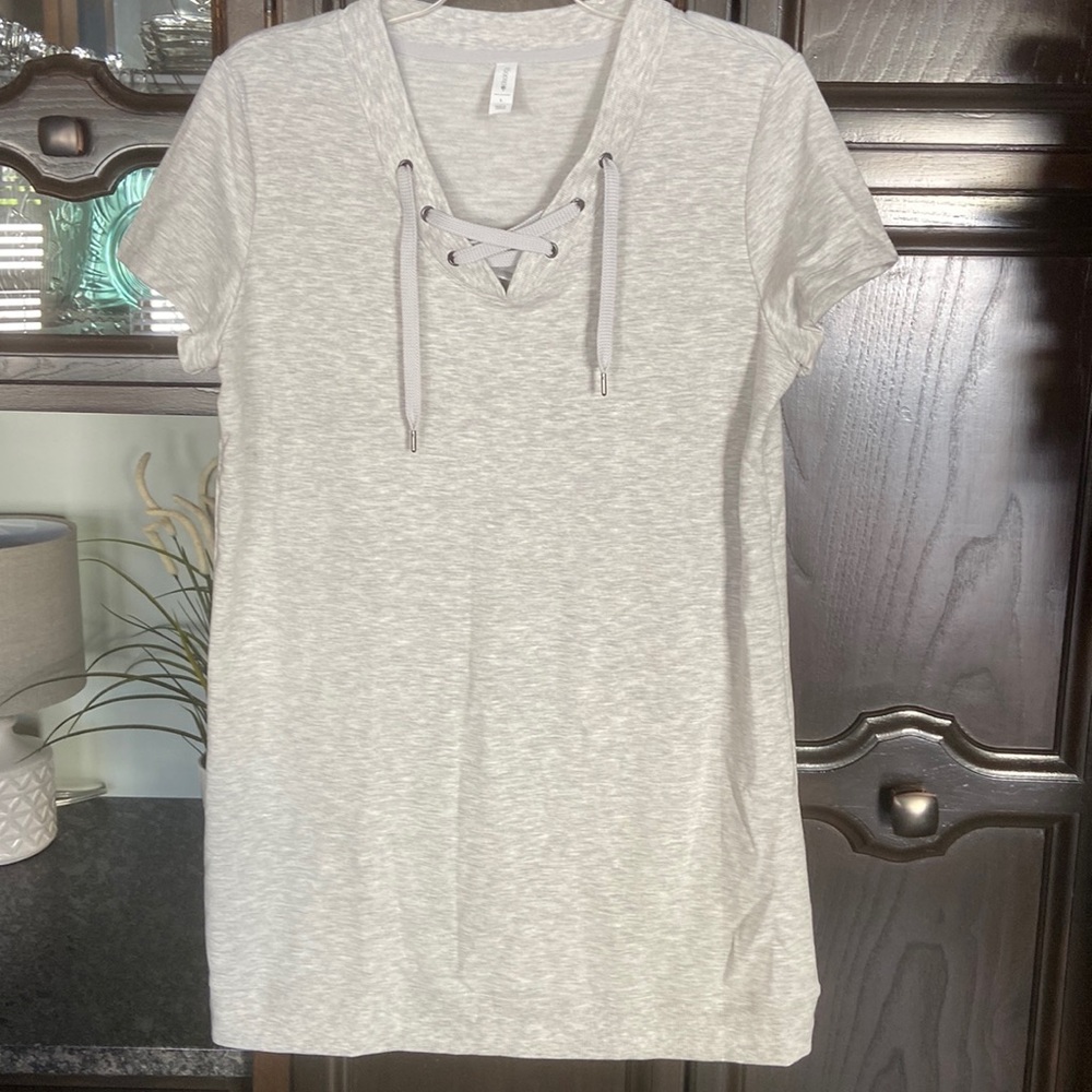Large Ideology mini t-shirt dress